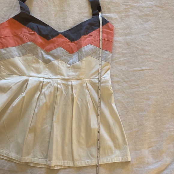 Anthropologie Pleated Halter Top (Like New!) Sz 6 - Picture 5 of 6